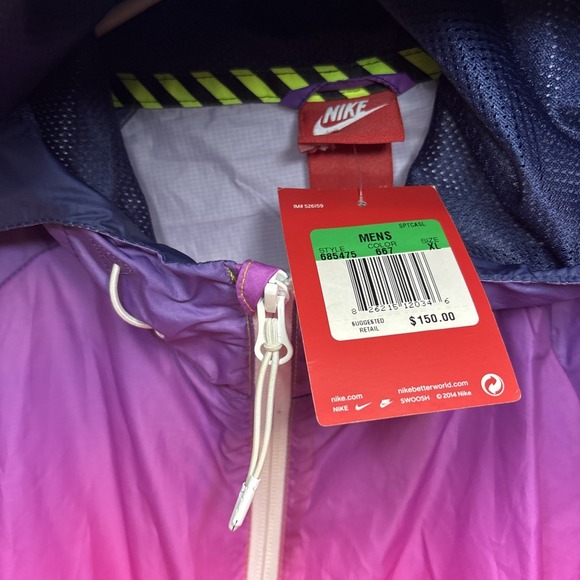 NWT Men's Nike Tech Pack Windrunner Sunset Windbreaker Full Zip Hoodie - Picture 2 of 16